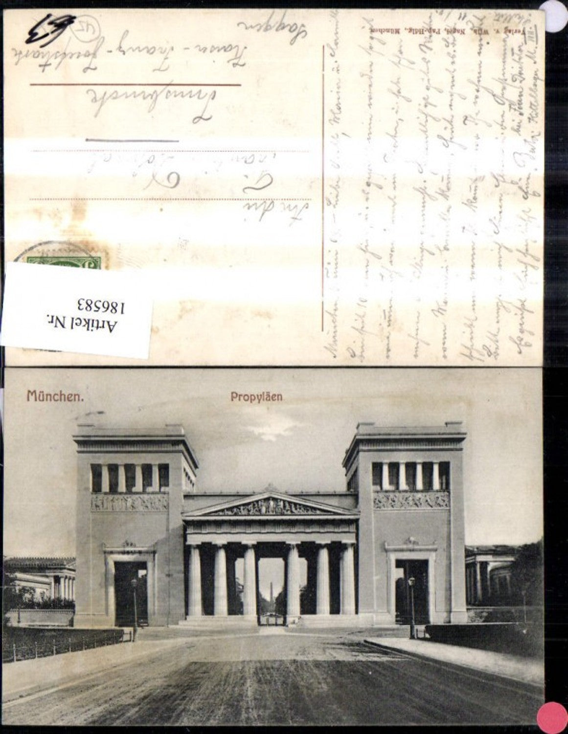186583,München Propyläen