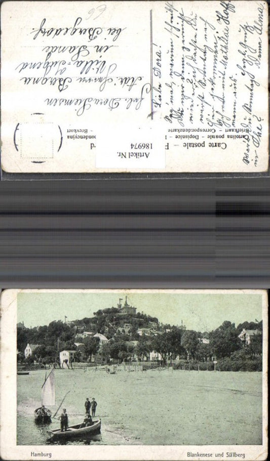 186974, Hamburg Blankenese and Süllberg boats