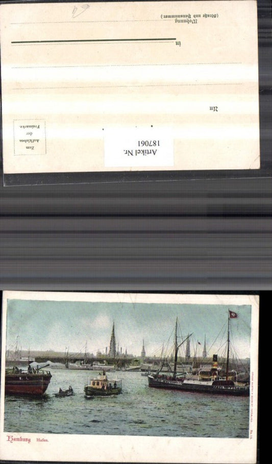 187061,Hamburg Hafen Dampfschiffe Schiffe Boote