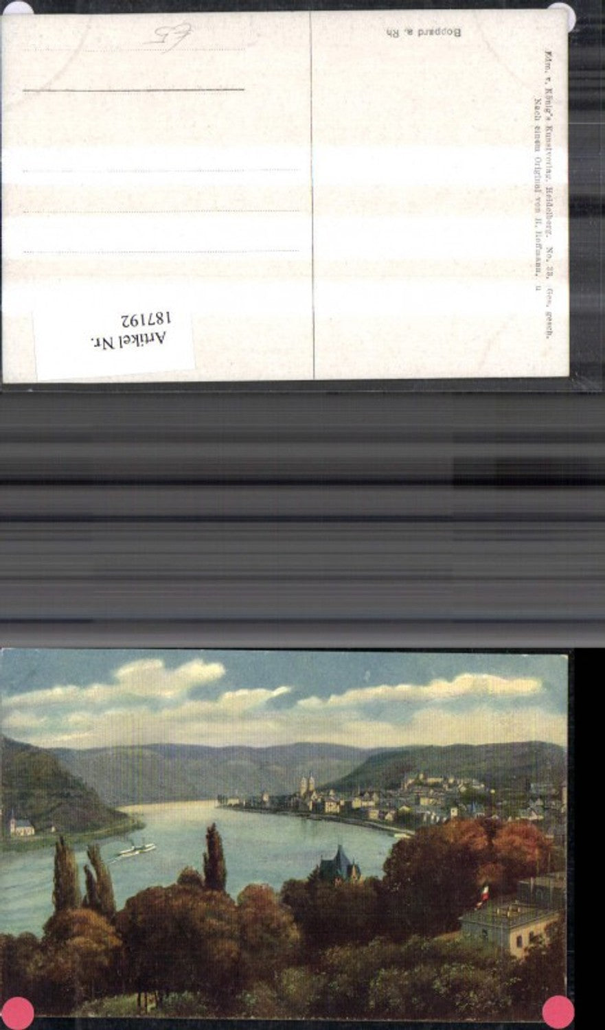 187192,Künstler Ak Heinrich Hoffmann Boppard a. Rhein