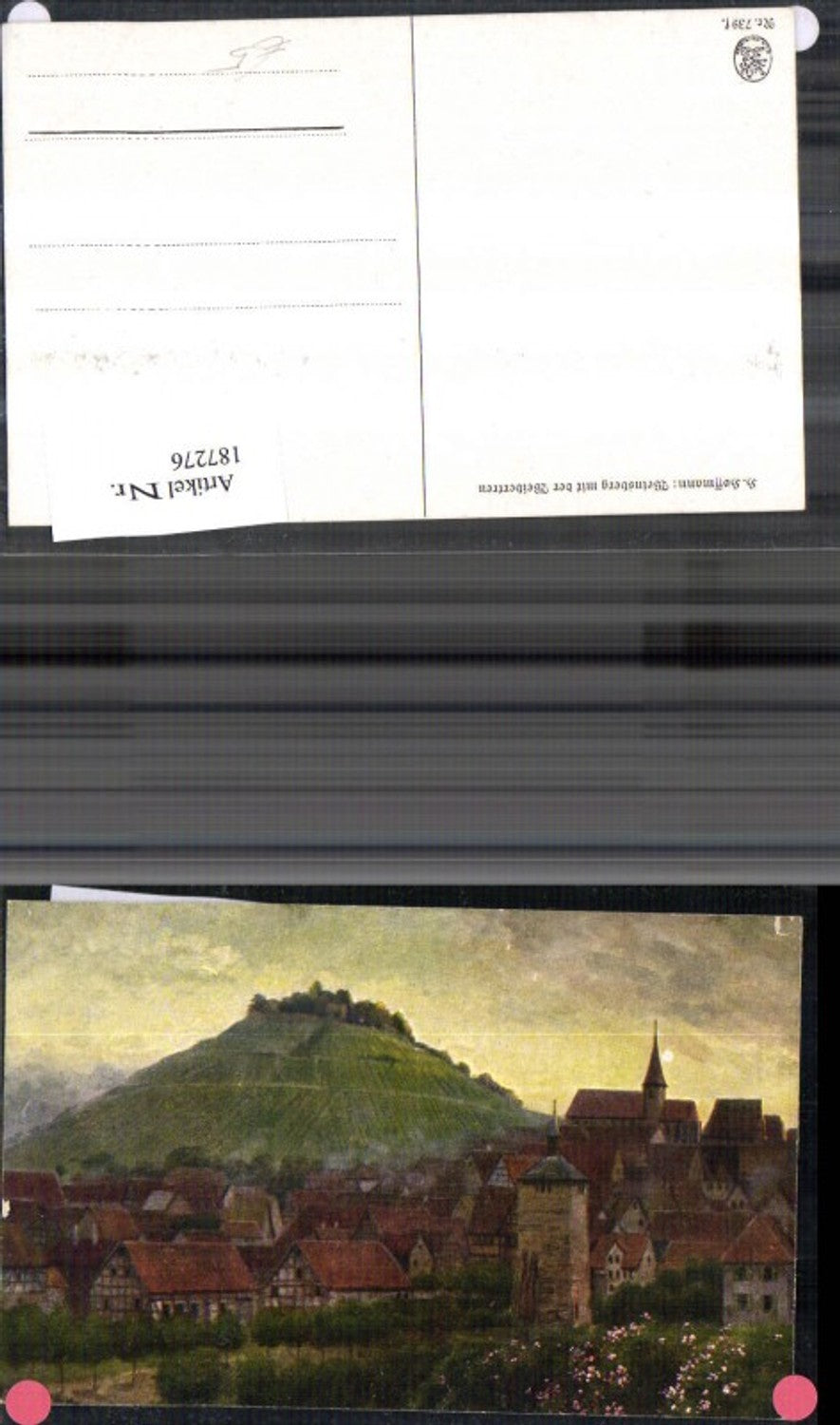 187276,Künstler Ak Heinrich Hoffmann Weinsberg m. d. Weibertreu