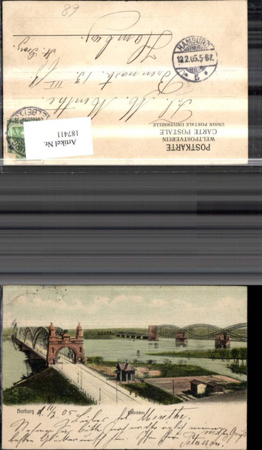 187411, Hamburg Elbbrücken Bridge