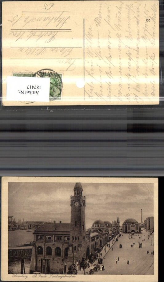 187417, Hamburg St. Pauli Landungsbrücken