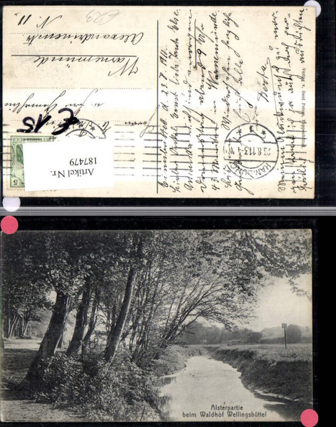 187479,Hamburg Alsterpartie b. Waldhof Wellingsbüttel
