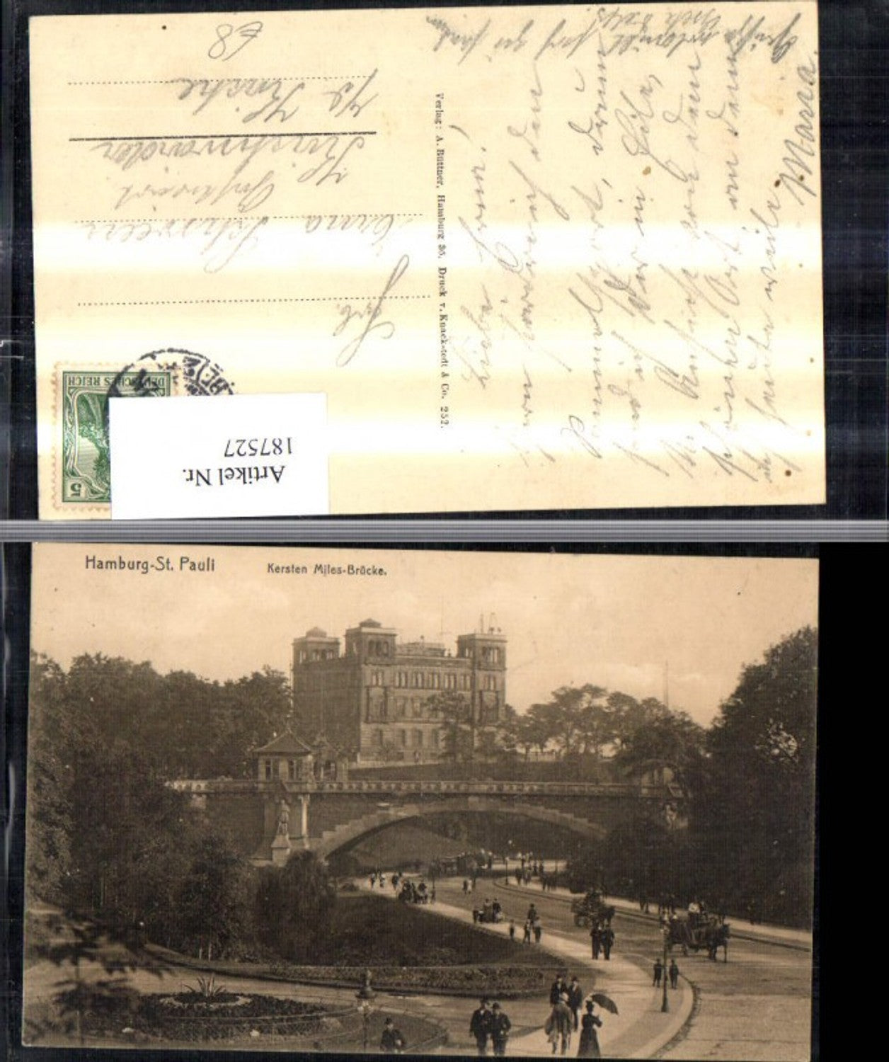 187527,Hamburg Kersten Miles Brücke St Pauli