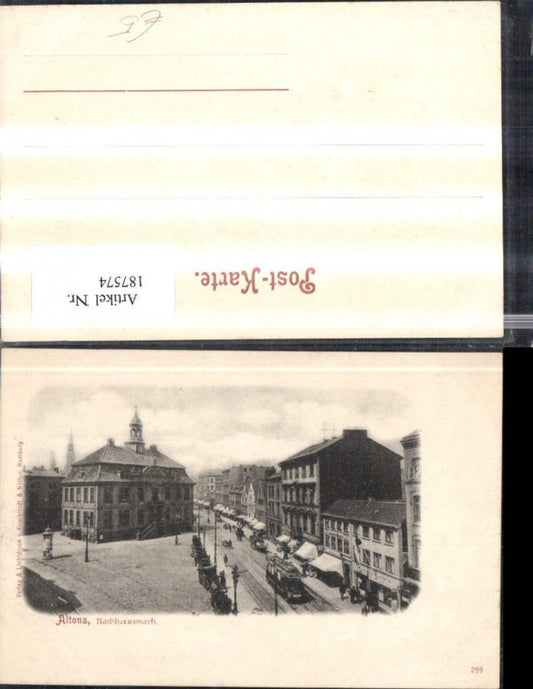 187574,Hamburg Rathausmarkt Altona