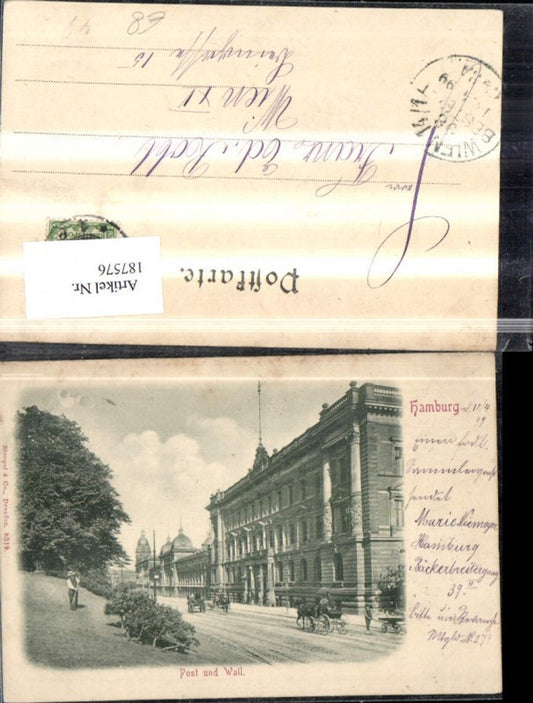 187576,Hamburg Post u. Wall