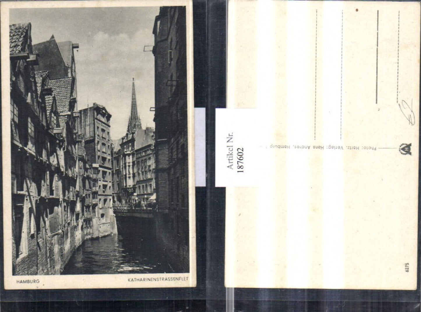 187602, Hamburg Katharinenstraßenfleet, town view