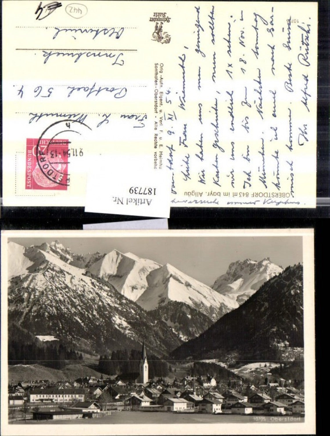 187739, Oberstdorf Total in the Bavarian Allgäu