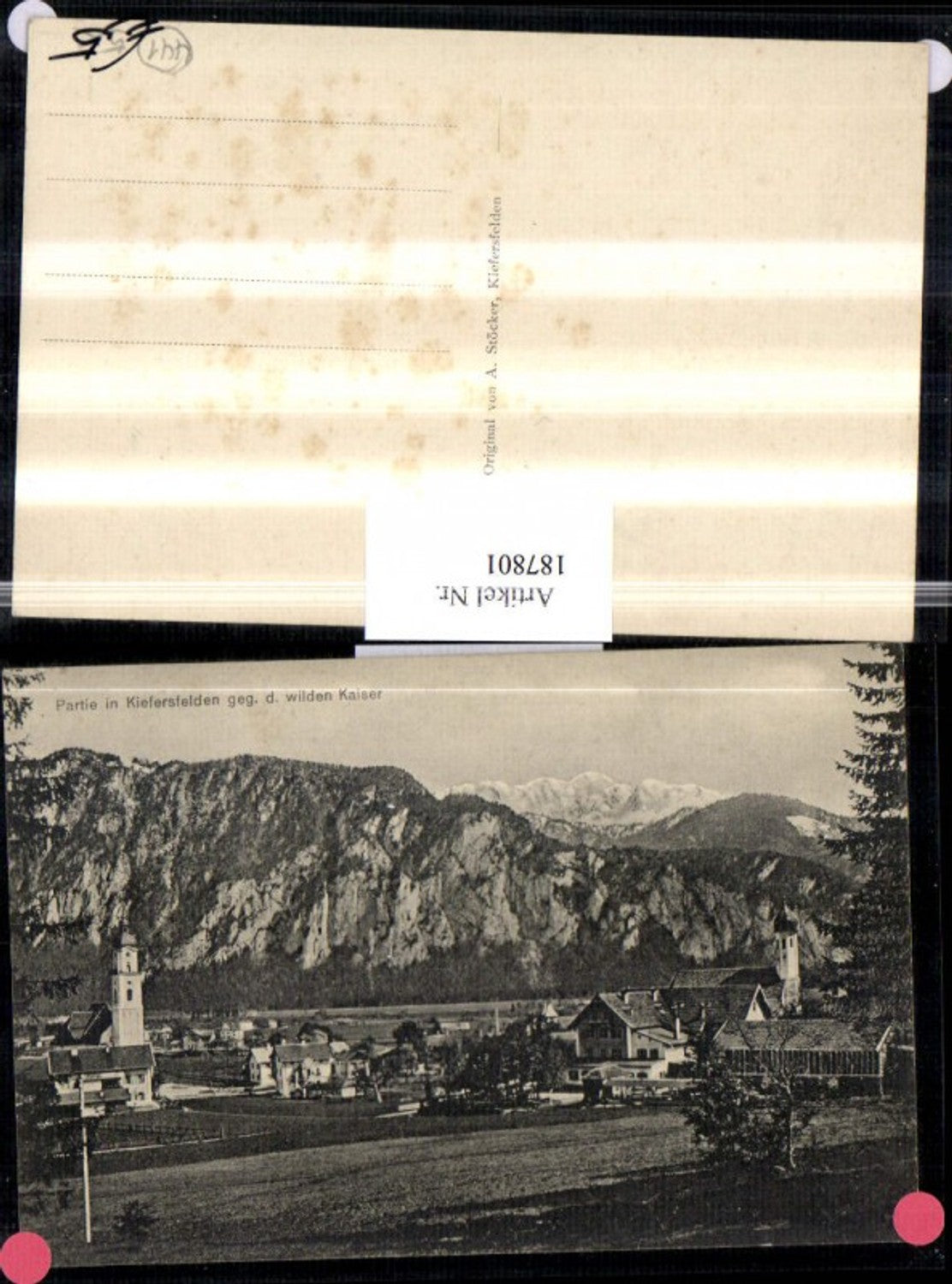 187801,Partie in Kiefersfelden Totale geg. d. Wilden Kaiser