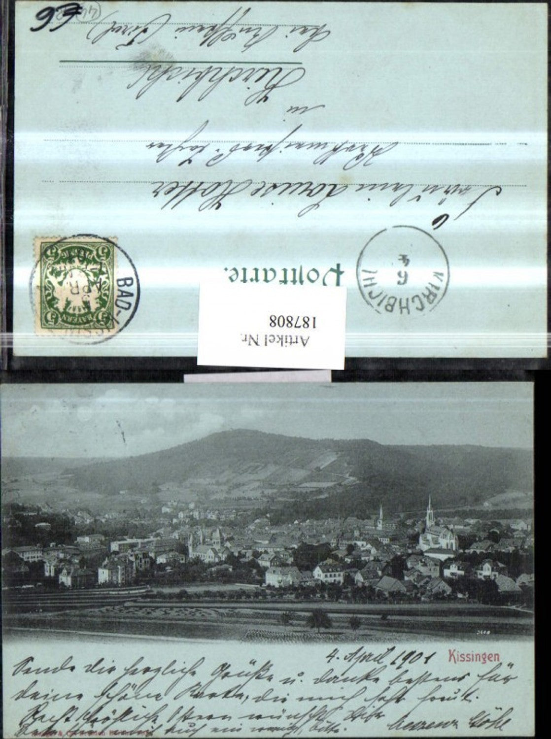 187808,Mondlitho AK Litho Kissingen Totale