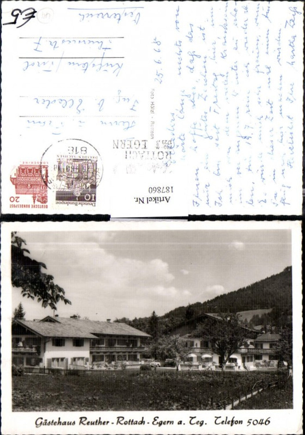 187860,Gästehaus Reuther Rottach-Egern a. Tegernsee
