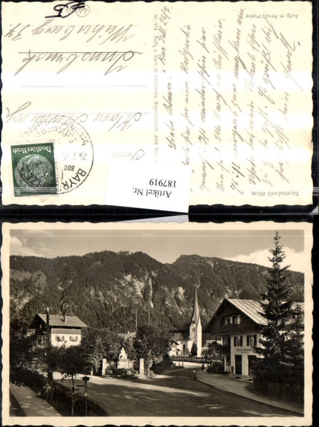 187919, Bayrischzell Street view Church