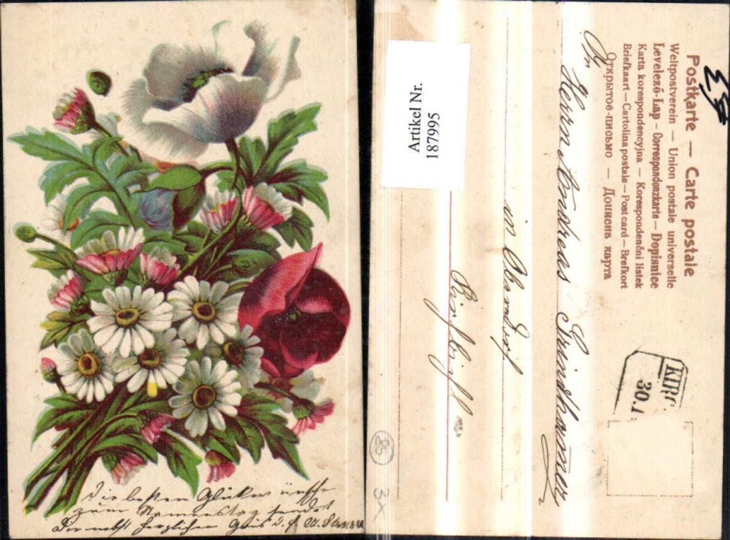 187995, Congratulations Flowers