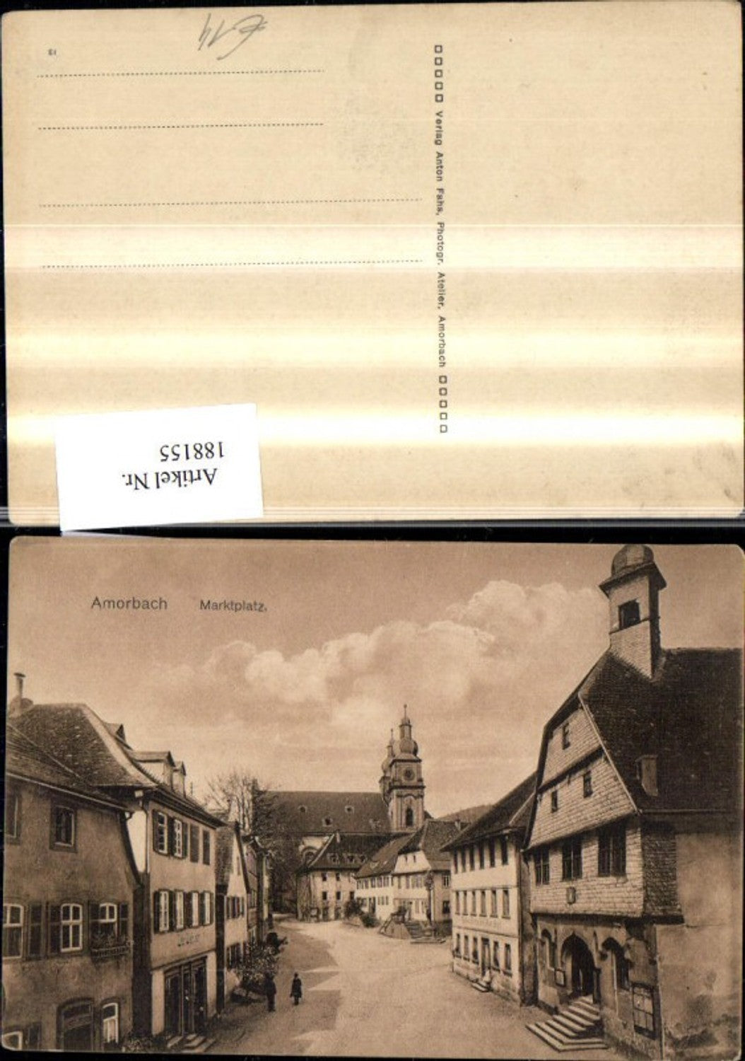 188155,Amorbach Marktplatz