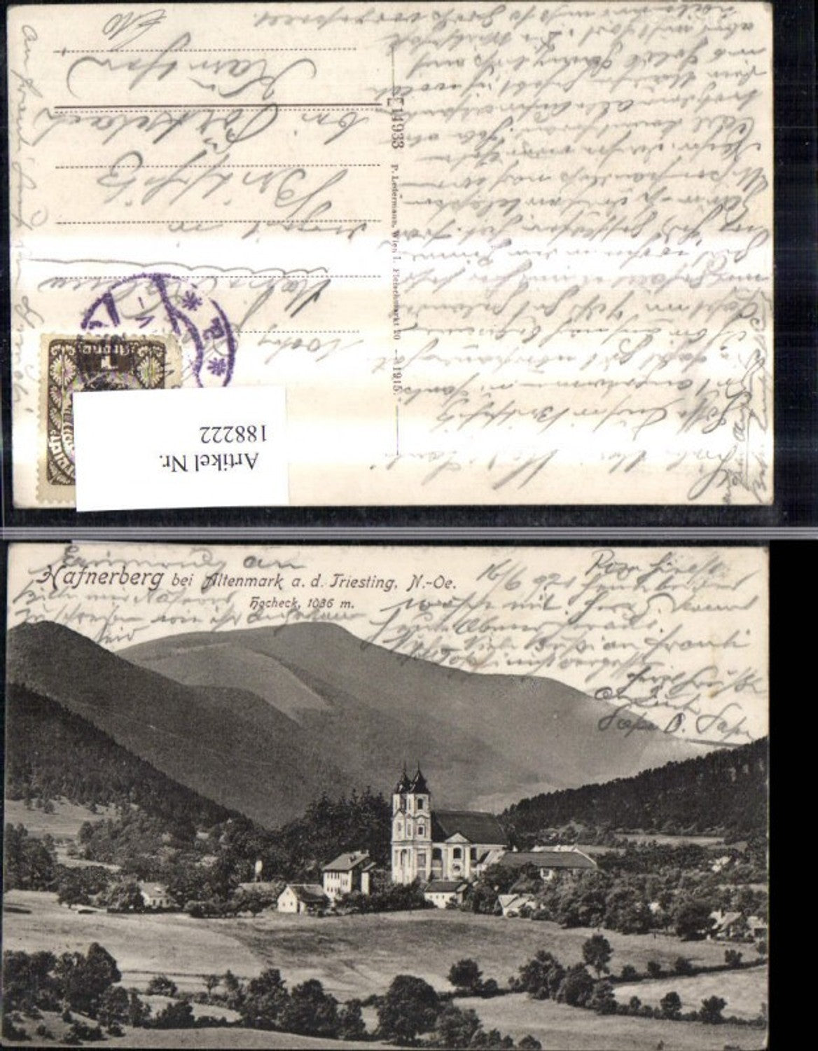 188222,Hafnerberg b. Altenmarkt a. d. Triesting