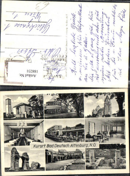 188231,Bad Deutsch Altenburg Mehrbild Ak