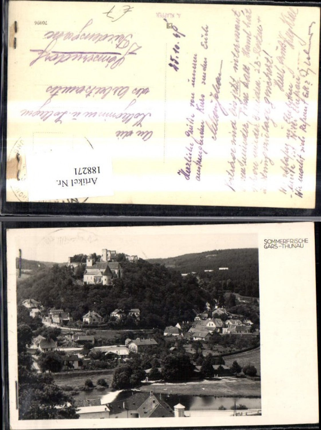 188271,Gars Thunau Foto Ak