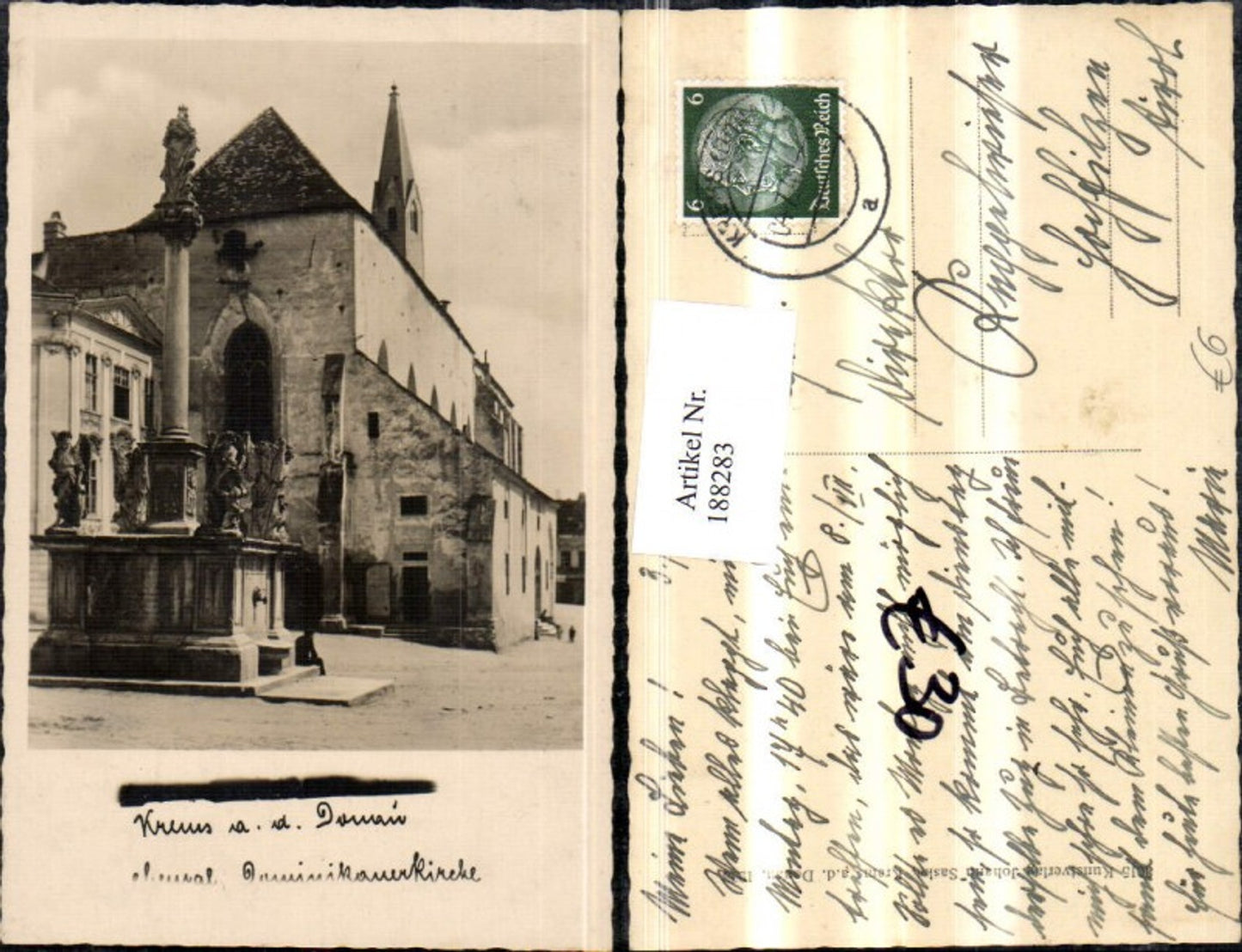 188283,Krems a. D . Donau Foto Ak Dominikanerkirche Kirche