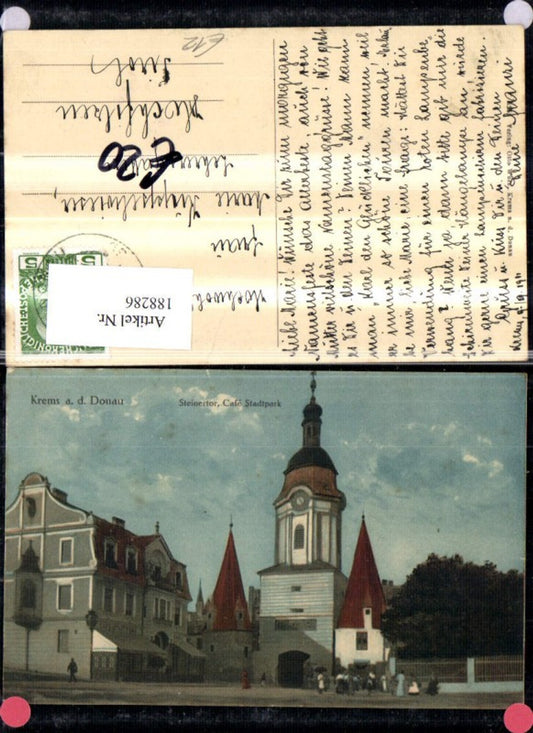 188286,Krems a. d. Donau Steinertor Cafe Stadtpark