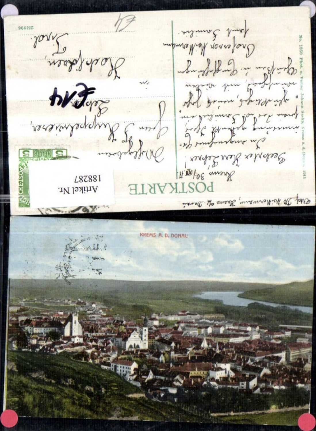 188287,Krems a. d. Donau Teilansicht