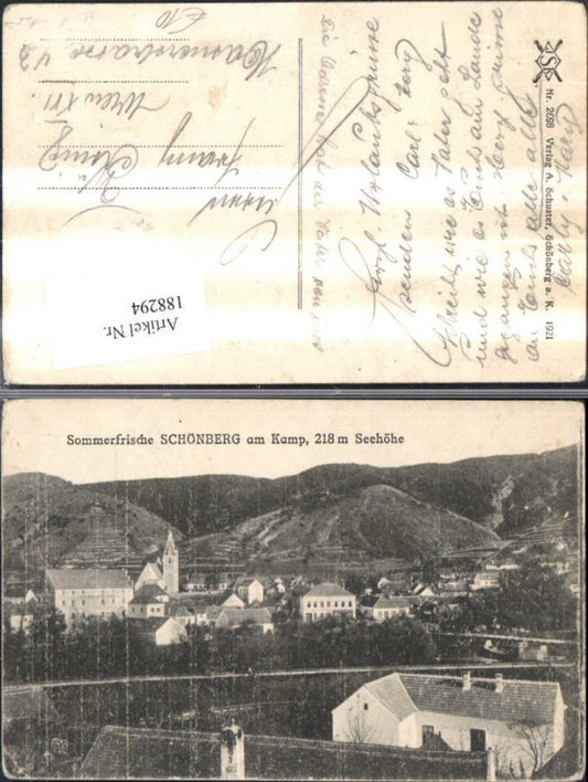 188294,Schönberg a. Kamp Teilansicht