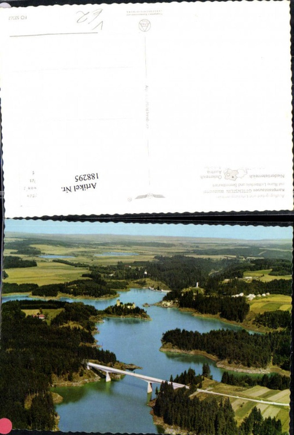 188295,Ottenstein Waldviertel Luftbild pub Alpine Druck