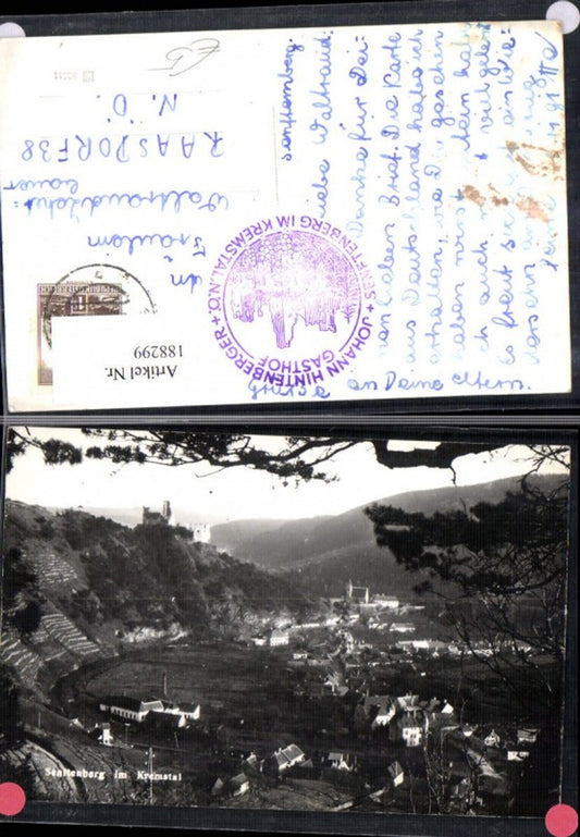 188299,Senftenberg i. Kremstal Foto Ak