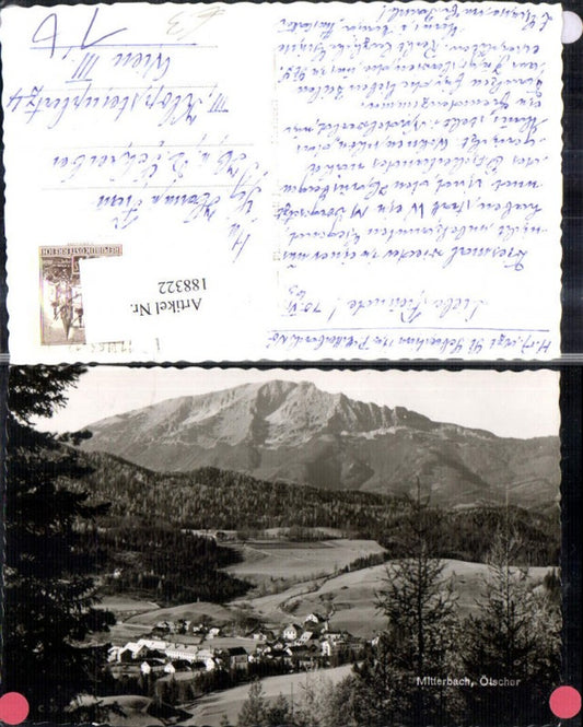 188322,Mitterbach Ötscher Foto Ak