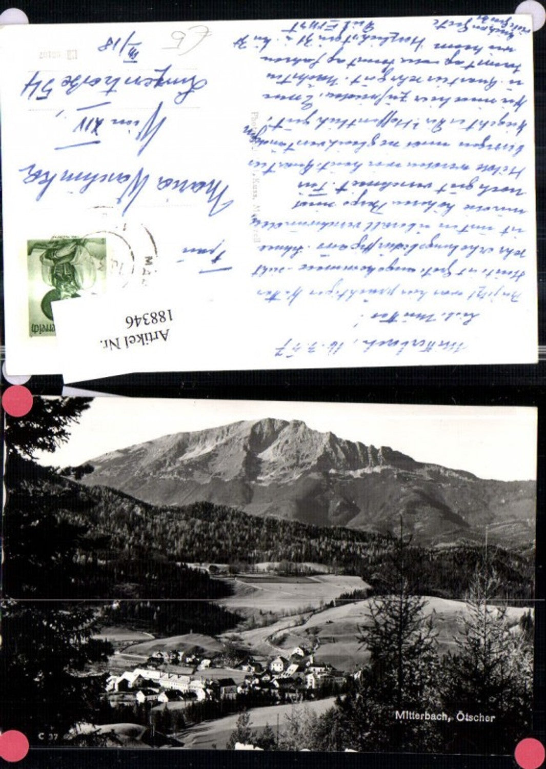 188346,Mitterbach Totale m. d. Ötscher