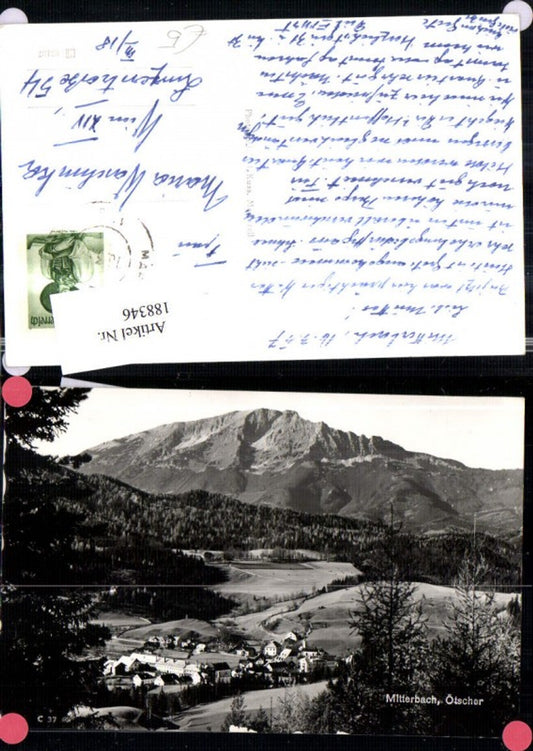 188346,Mitterbach Totale m. d. Ötscher