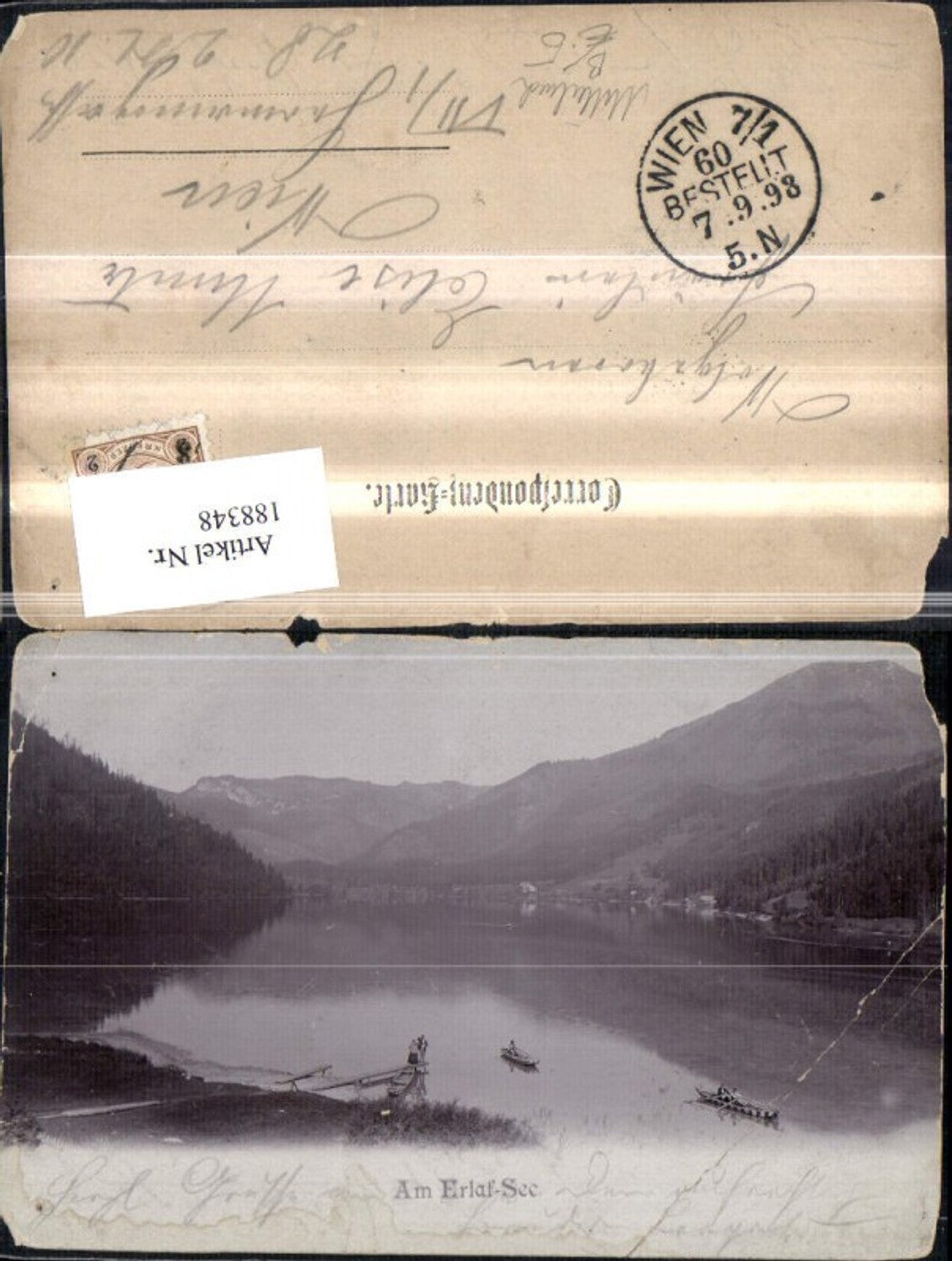 188348,Am Erlaufsee b. Mitterbach Boote Steg
