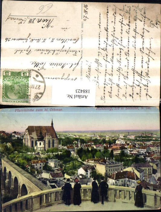 188423,Mödling Teilansicht Pfarrkirche zum hl. Othmar