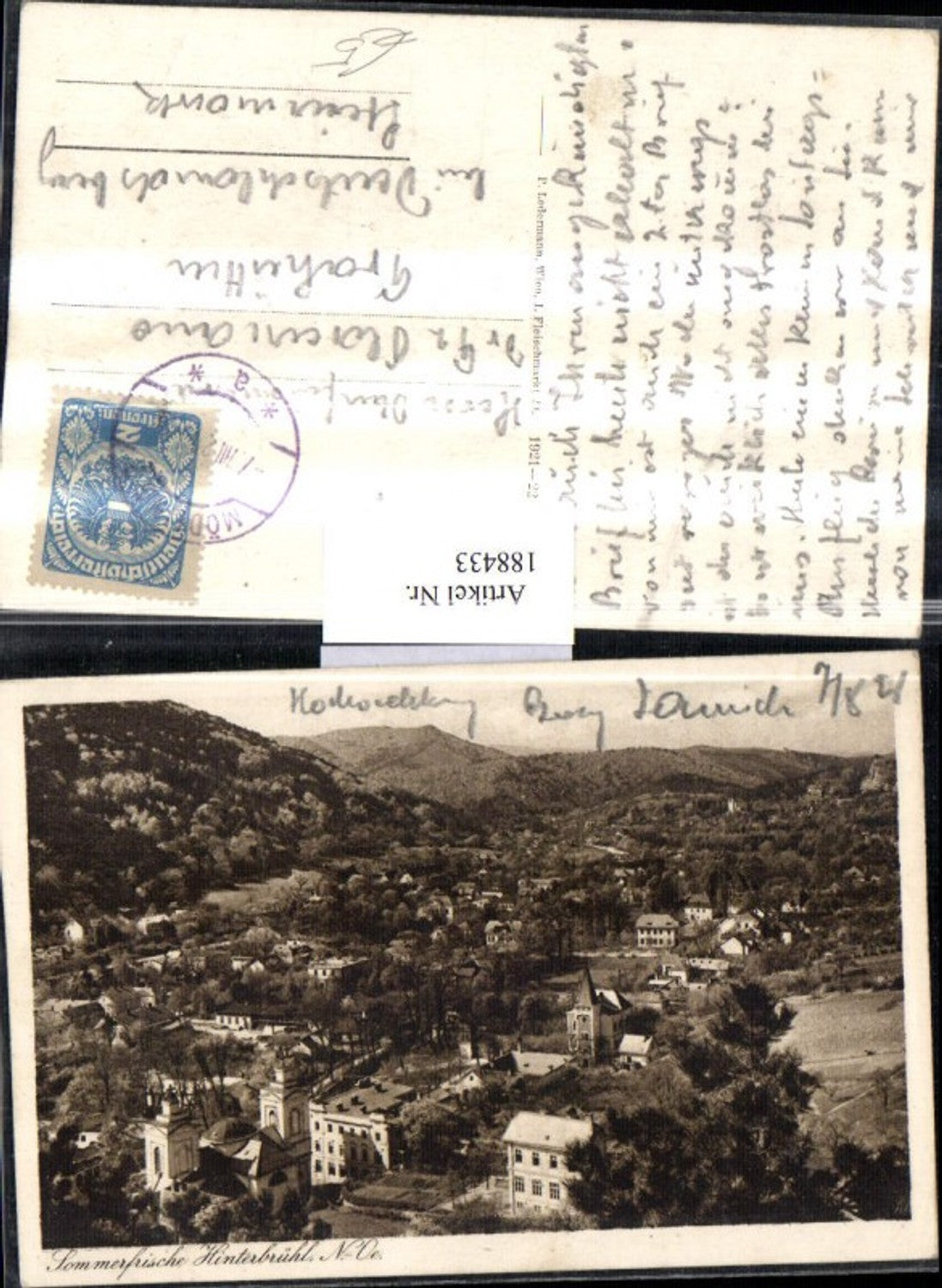 188433,Hinterbrühl b. Mödling Totale