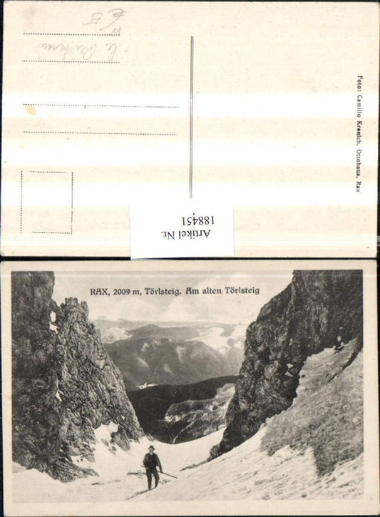 188451,Rax Törlsteig Am alten Törlsteig b. Reichenau