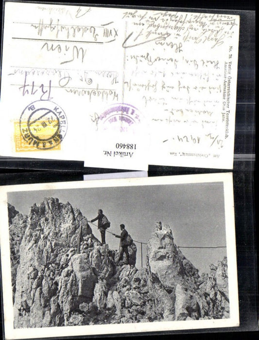 188460,Rax Am Gretchensteig b. Reichenau Wanderer Bergsteiger