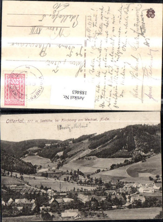 188463,Ottertal b. Kirchberg am Wechsel Totale