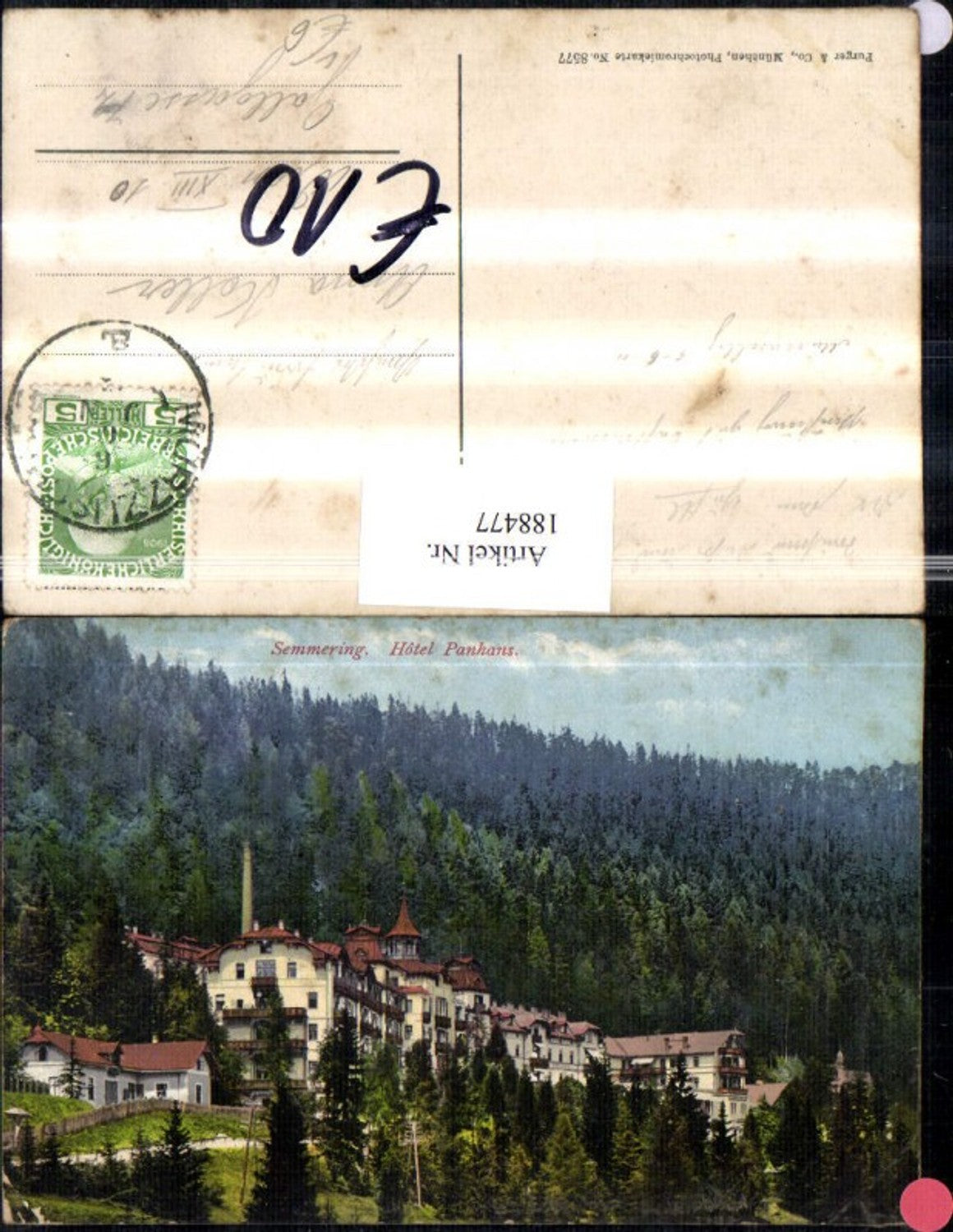 188477,Semmering Hotel Panhaus pub Purger & Co 8577