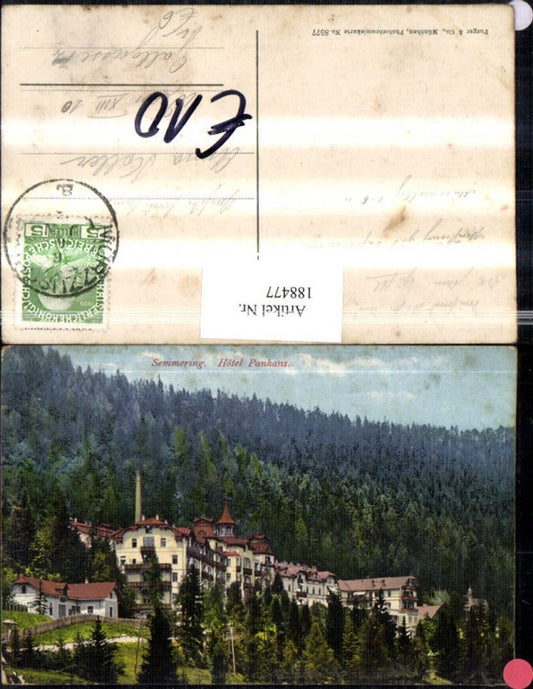 188477,Semmering Hotel Panhaus pub Purger & Co 8577
