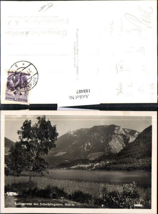 188487,Lunzersee m. Scheiblingstein b. Lunz am See