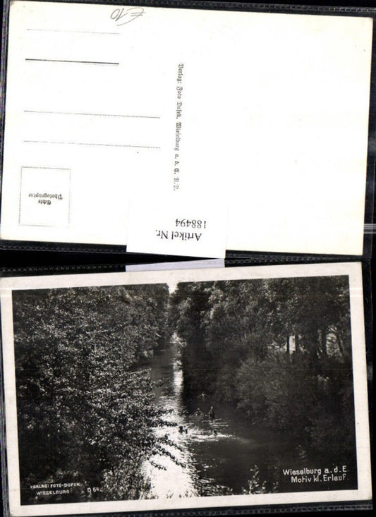 188494,Wieselburg a. d. Erlauf Motiv kl. Erlauf
