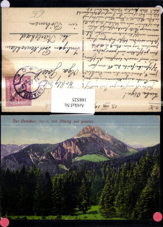 188525,Der Ötscher v. Gösing aus gesehen
