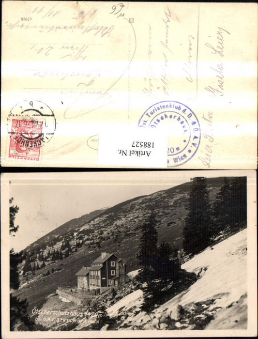 188527,Lackenhof Ötscherschutzhaus