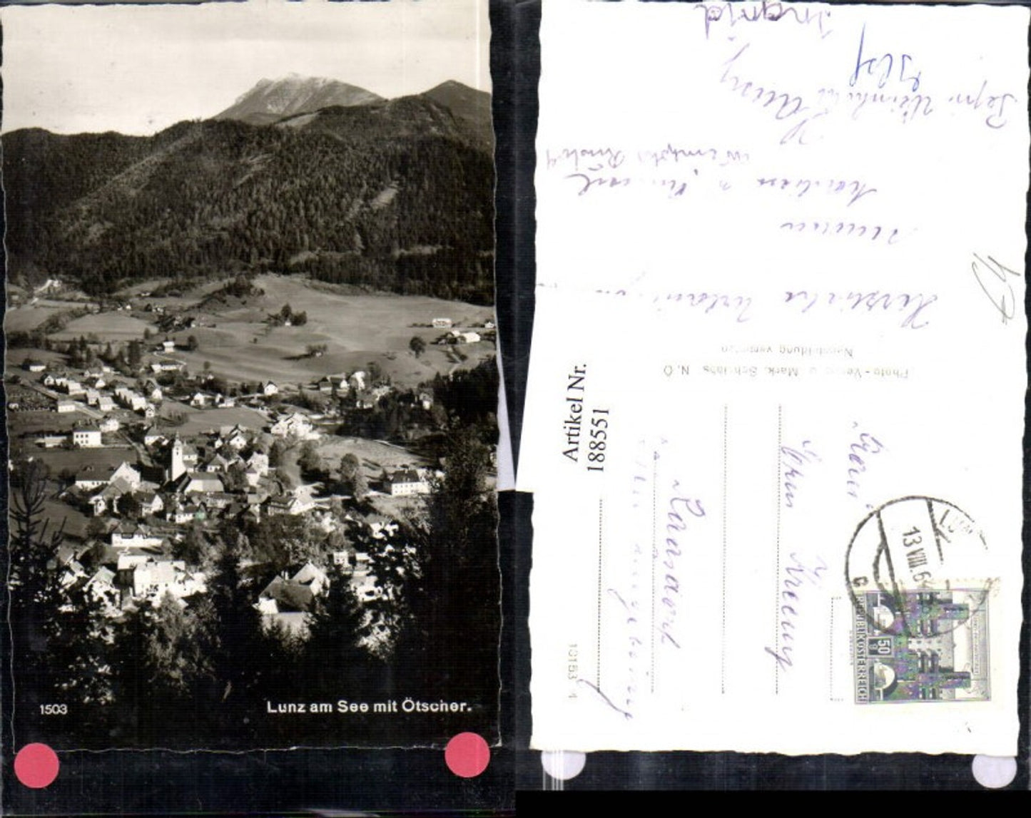 188551,Lunz am See Totale m. Ötscher