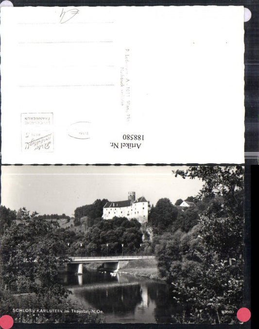 188580,Schloss Karlstein im Thayatal