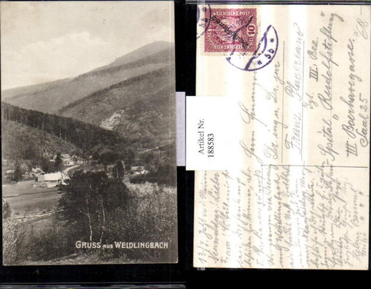 188583,Gruß aus Weidlingbach b. Klosterneuburg