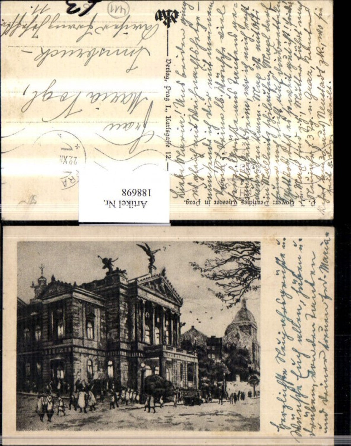188698,Prag Deutsches Theater