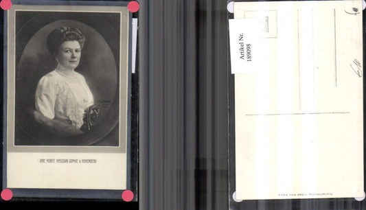 189098,Herzogin Sophie v. Hohenberg