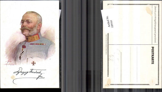 189161,Künstler O. Brüch Erzherzog Friedrich