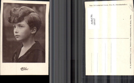 189167,Kaiser Otto v. Habsburg Österreich Kinderportrait